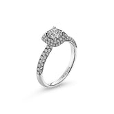 Acclaim Dream Cut Diamond Engagement Ring - Dracakis Jewellers